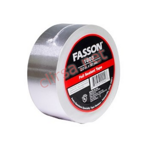 V5830: CINTA DE ALUMINIO FASSON 2" ESPESOR X 50 MTS