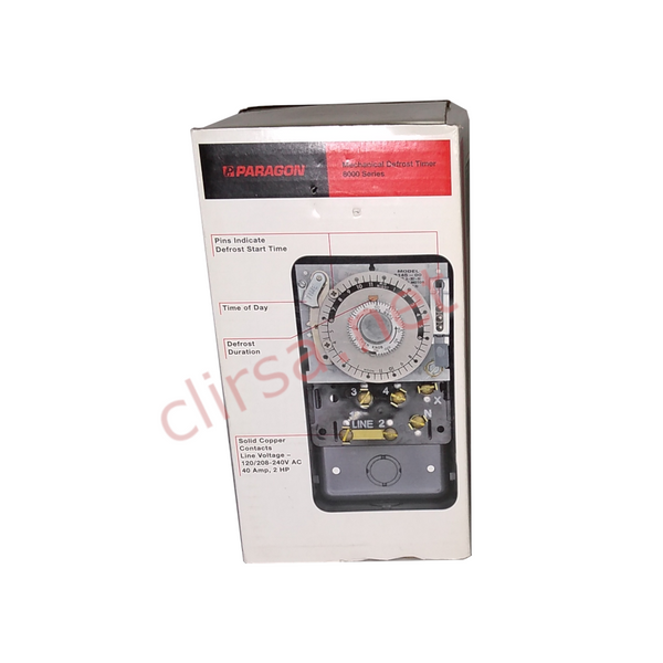 V2660: RELOJ DE DESHIELO PARAGON 220VOLTS PARA CUARTO FRIO