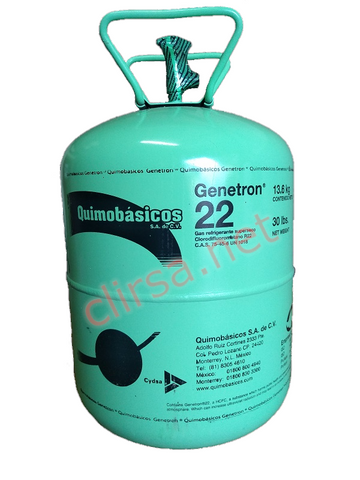 V5103: GAS REFRIGERANTE MARCA GENETRON R22 BOYA DE 13.6 KG