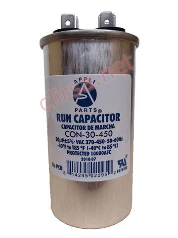 V5612: CAPACITOR DE TRABAJO DE 30 MFD 370-450 VAC REDONDO