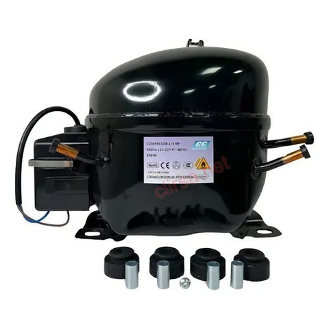 V2209: COMPRESOR COLD CITY 1/3 HP R134A