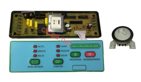 V1329 TARJETA UNIVERSAL CON PRESOSTATO LAVADORAS COREANAS 110V